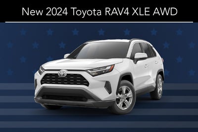 New 2024 Toyota RAV4 XLE AWD